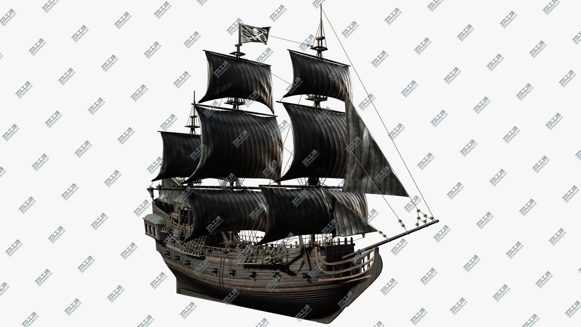 images/goods_img/20210313/3D Galleon Black Pearl Pirate Ship/1.jpg
